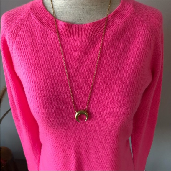 π π Madison Jules Waffle Style Cashmere Crew Neck Sweater π π - Picture 8 of 9